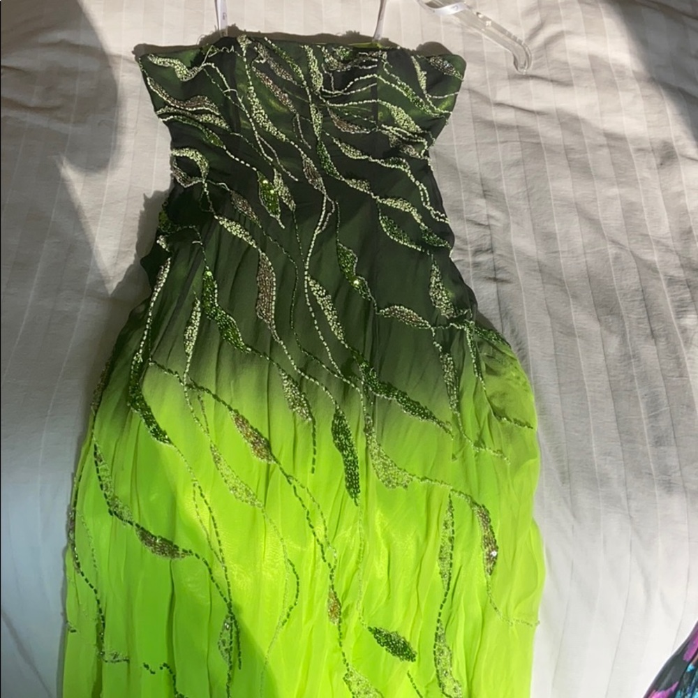 Couture beaded strapless Prom/Evening Dress